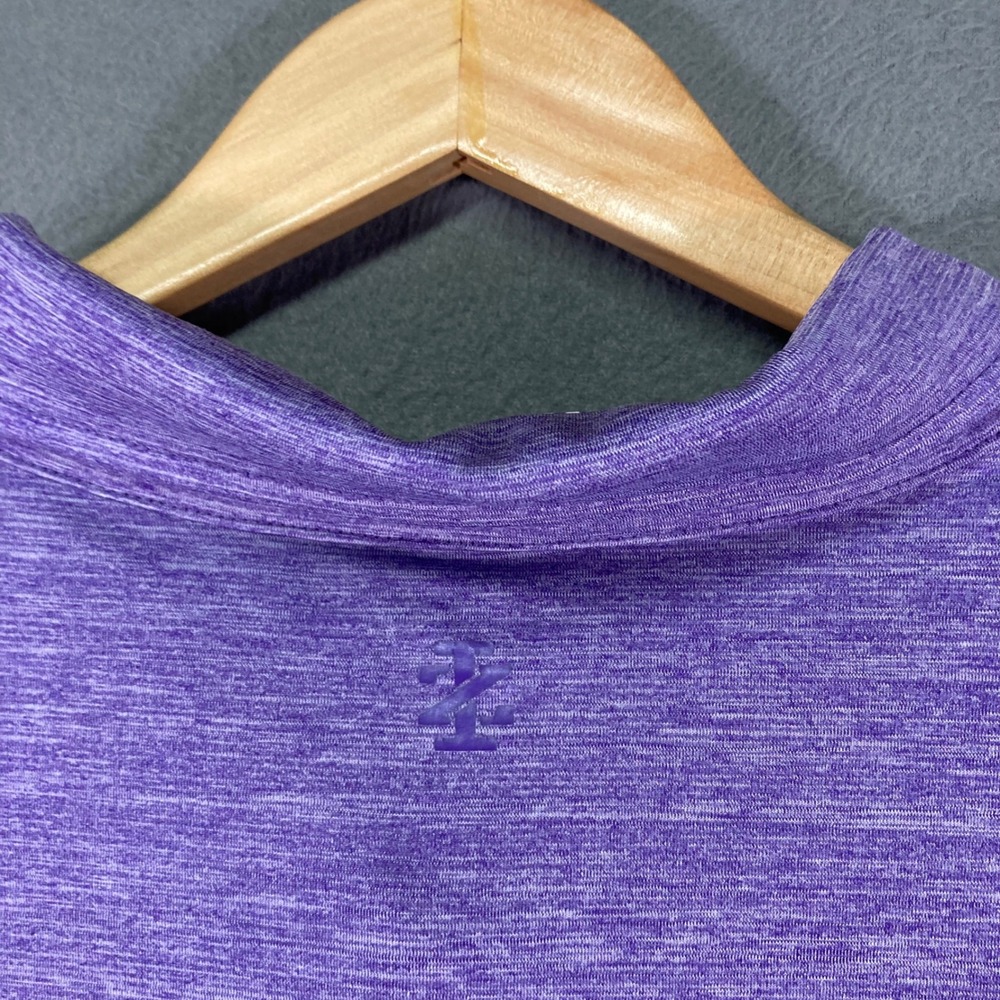 IZOD Golf Polo Shirt Mens 4XL Purple Stretch Short Sleeve - Picture 9 of 10